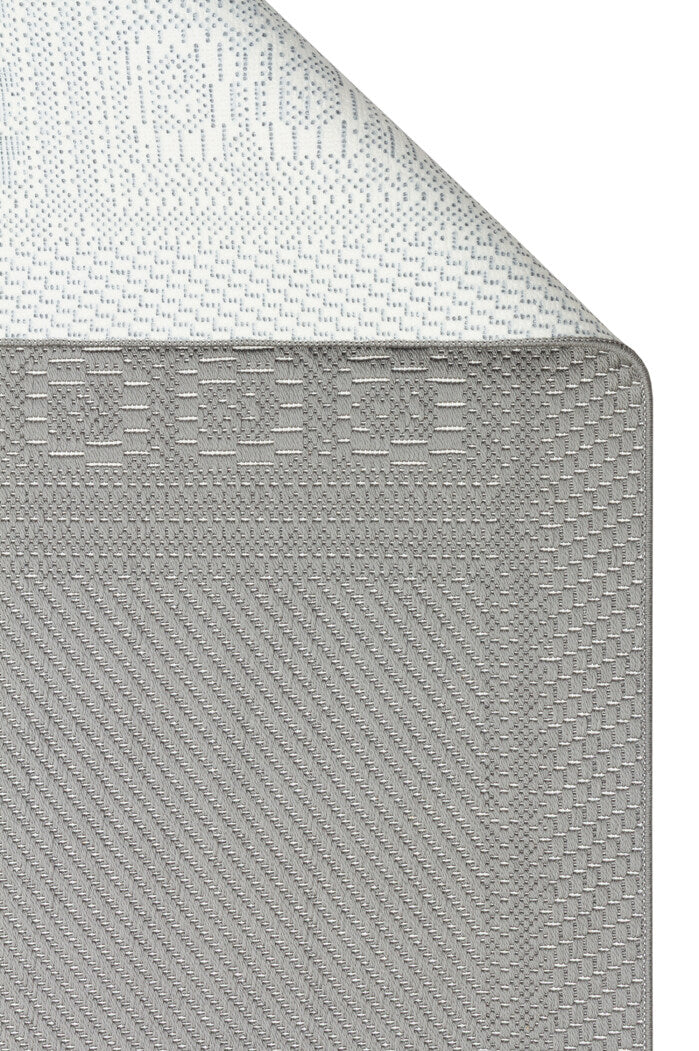 Mono MNO LUX 02 Antrasit - Yıkanabilir Kaymaz Kilim Halı